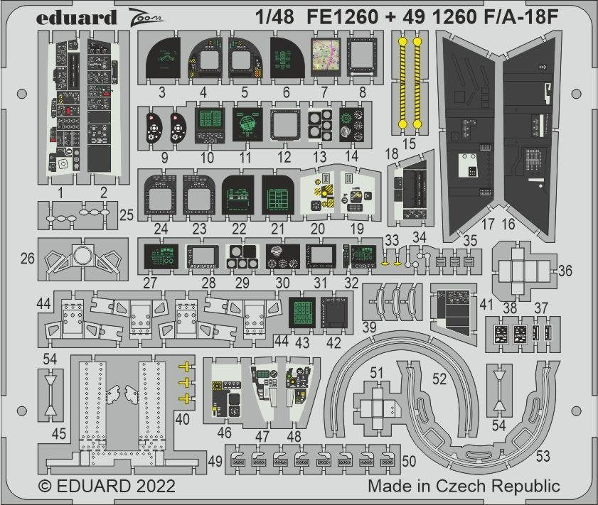 Eduard BIG49330 F/A-18F HOBBY BOSS 1/48 – Bild 3