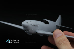 Quinta Studio QT48067 LaGG-3 série 66 Radiateurs, capots et cône d&amp;#39;hélice (Zvezda) 1/48 – Bild 3