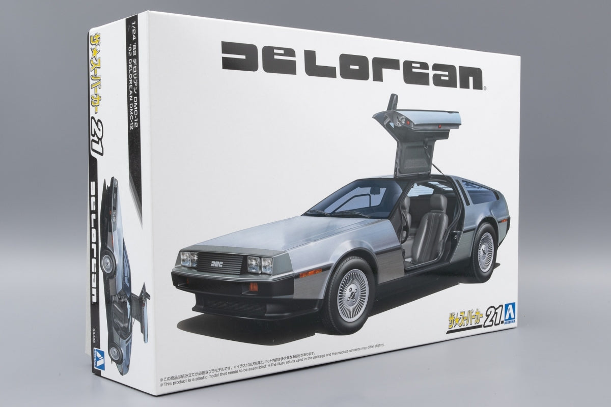 Aoshima 06435 La Super Voiture &amp;#39;82 DeLorean DMC-12 1/24 – image 2