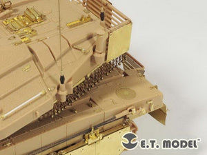 ET modèle EA35-054 ensemble de chaînes de char israélien Merkava IV 1/35  – image 2