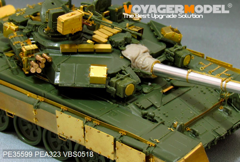 Jupe latérale Voyager Model PEA323 pour char de combat principal russe moderne T-90A (pour MENG TS-006) 1/35 – Bild 4