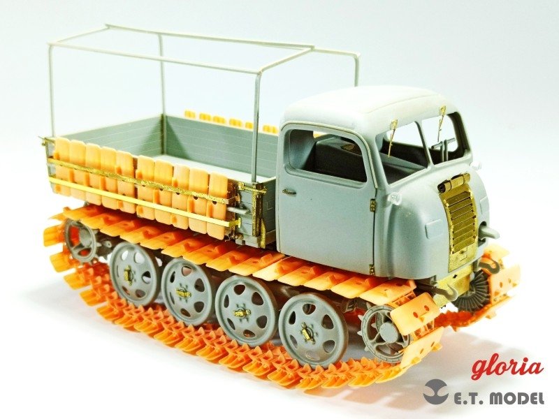 ET Model P35-030 Raupenschlepper Ost Kgs 66/340/120 avec chenilles fonctionnelles (impression 3D) 1/35 – immagine 6