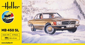 Heller 56171 Kit de démarrage - MB 450 SL 1/43