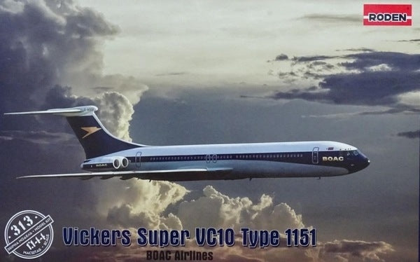 Roden 313 Vickers VC-10 Super Type 1151 1/144