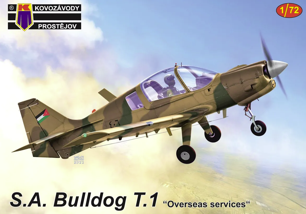 Kovozavody Prostejov KPM0301 SA Bulldog T.1 "Services outre-mer" 1/72