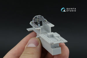 Intérieur imprimé en 3D et coloré sur papier décalcomanie pour F-15A/F-15C Early/F-15J Early (Hasegawa) (Petite version) au 1/48 – Bild 11
