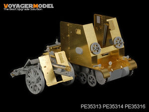 Maquette Voyager PE35313 Canon allemand de 150 mm s.IG.33(Sf) sur Pz.Kpfw.I Ausf.B Basic pour DRAGON 6259 au 1/35 – image 4