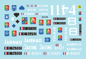 Star Decals 35-C1218 Indochine La Légion étrangère - Régiment étranger de cavalerie 3 1/35 – image 3