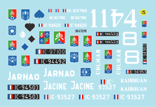 Star Decals 35-C1218 Indochine La Légion étrangère - Régiment étranger de cavalerie 3 1/35 – image 3