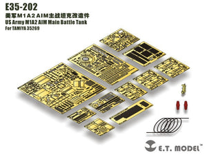 Maquette ET E35-202 Char de combat principal M1A2 AIM de l&amp;#39;armée américaine (pour TAMIYA 35269) (1/35)