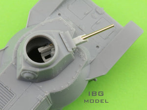 Master GM-72-015 Type 95 Ha-Go - Canon de 37 mm Type 94 avec support en résine (pour maquette IBG) 1/72 – image 2