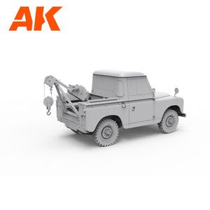 AK Interactive AK35014 LAND ROVER 88 SERIES IIA CRANE-TOW TRUCK 1/35 – zdjęcie 8