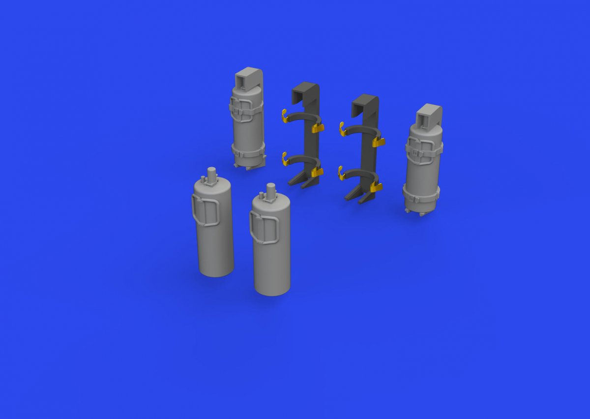Eduard 635034 Extincteurs allemands de la Seconde Guerre mondiale, impression au 1/35 – immagine 2