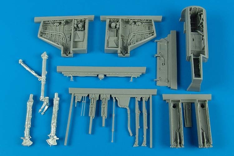 Aires 2172 A-4E/F Skyhawk baie de train d&amp;#39;atterrissage et baie de mitrailleuse 1/32 Trumpeter