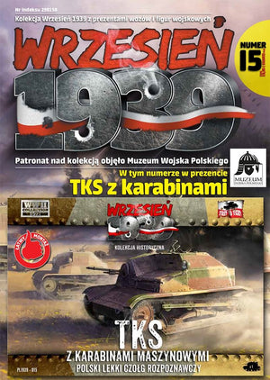 Premier à combattre PL015 - TKS avec km (1/72)