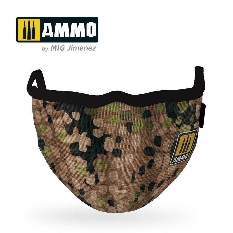Munitions de Mig 8067 Erbsenmuster AMMO Masque facial