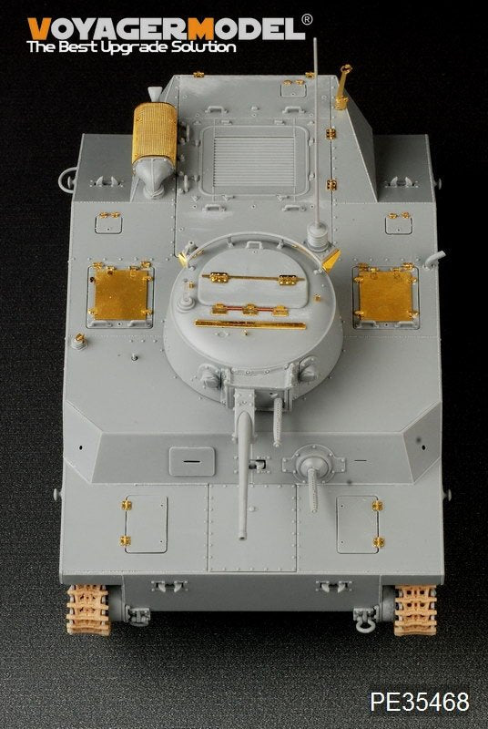 Maquette Voyager PE35468 Char amphibie Type 2 (Ka-Mi) de la Marine impériale japonaise de la Seconde Guerre mondiale pour DROGON 6678 au 1/35 – image 7