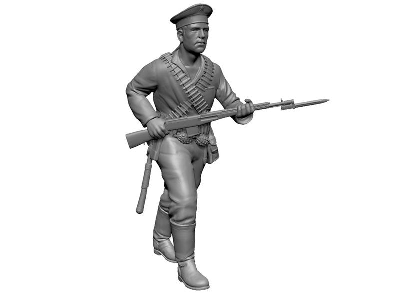 Zvezda 6146 Infanterie navale soviétique (Art de la tactique) 1/72  – imagen 3