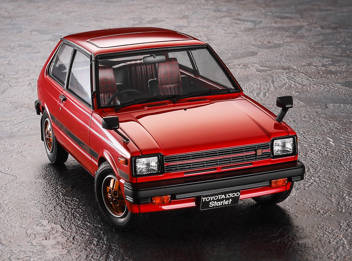 Hasegawa HC63-21163 Toyota Starlet KP61 S (3 portes) Version intermédiaire (1980)  – image 4