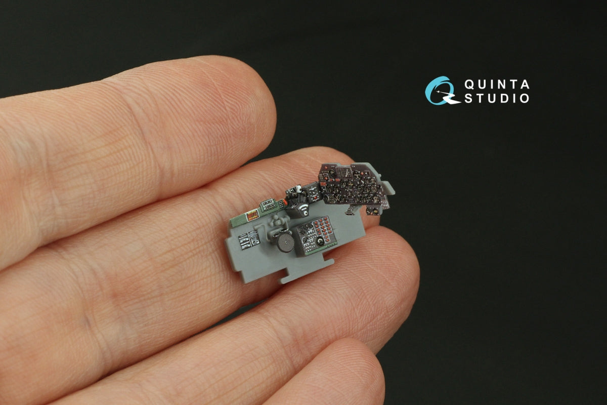 Intérieur coloré imprimé en 3D sur papier décalcomanie Quinta Studio QD72153 P-47D Thunderbolt Bubbletop (Tamiya) 1/72 – imagen 10