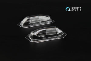 Quinta Studio QC48001-S Verrière transparente thermoformée Yak-3 1 pièce (pour kit Zvezda 4814) 1/48 – Bild 5
