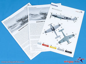 Maquettes Wingsy D5-09 MESSERSCHMITT Bf 109 E-1 et E-3 Legion Condor 1/48 – image 16