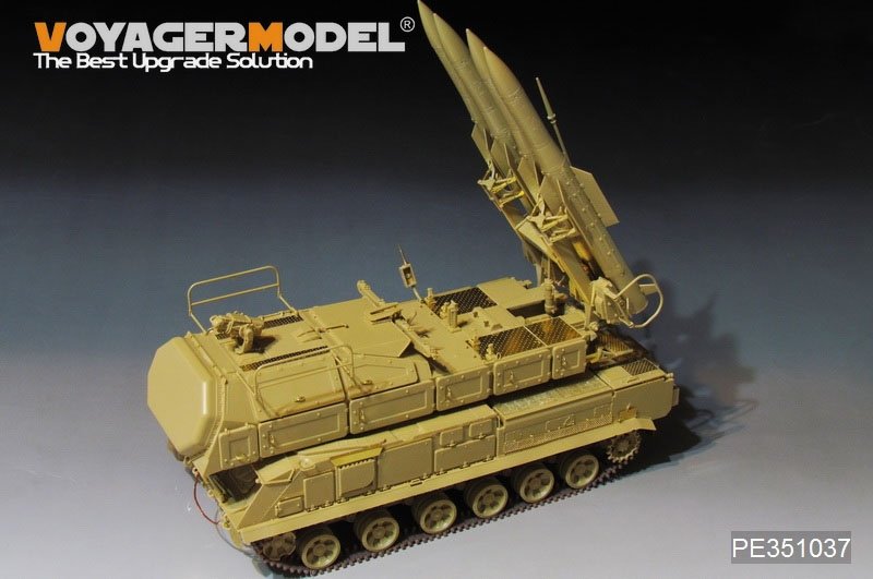 Kit de mise à niveau Voyager Model PE351037 pour le système de missiles de défense aérienne russe moderne 9K37M2 BUK-M2, compatible avec PANDA PH35034 au 1/35 – immagine 7