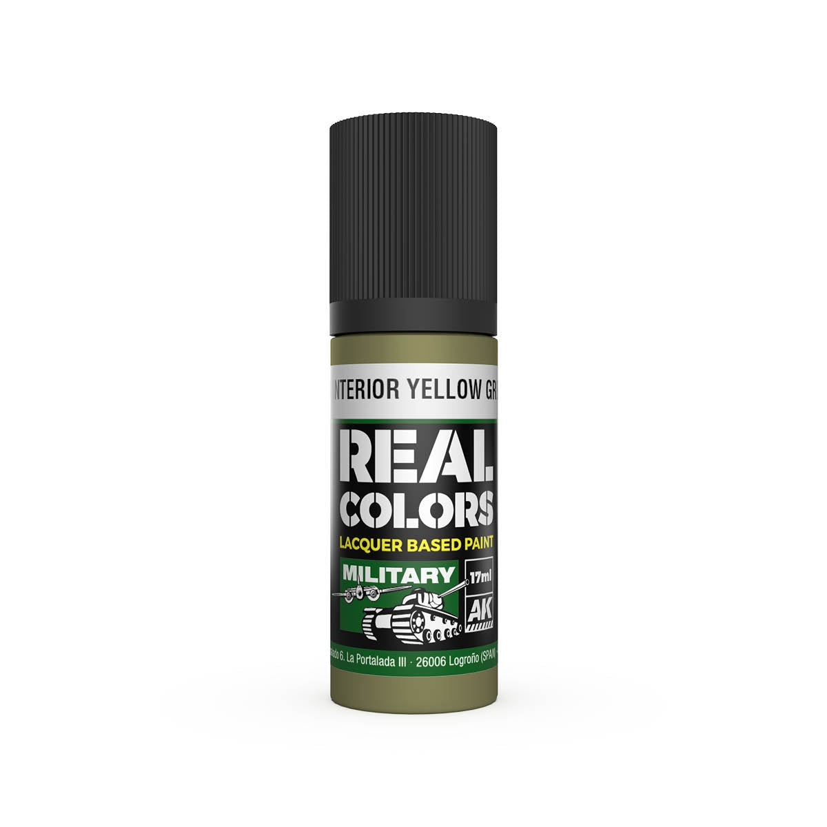 AK Interactive RC929 Intérieur US Jaune Vert 17 ml  – imagen 3