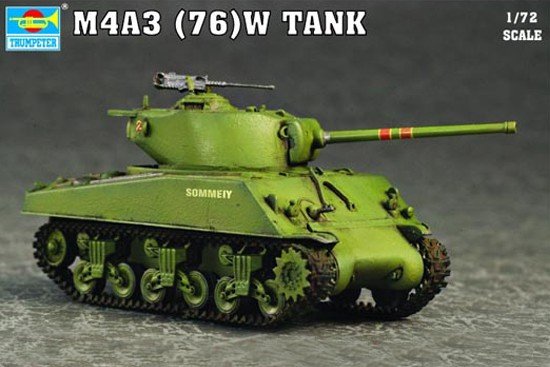 Trumpeter 07226 M4A3 76(W) CHAR (1/72)