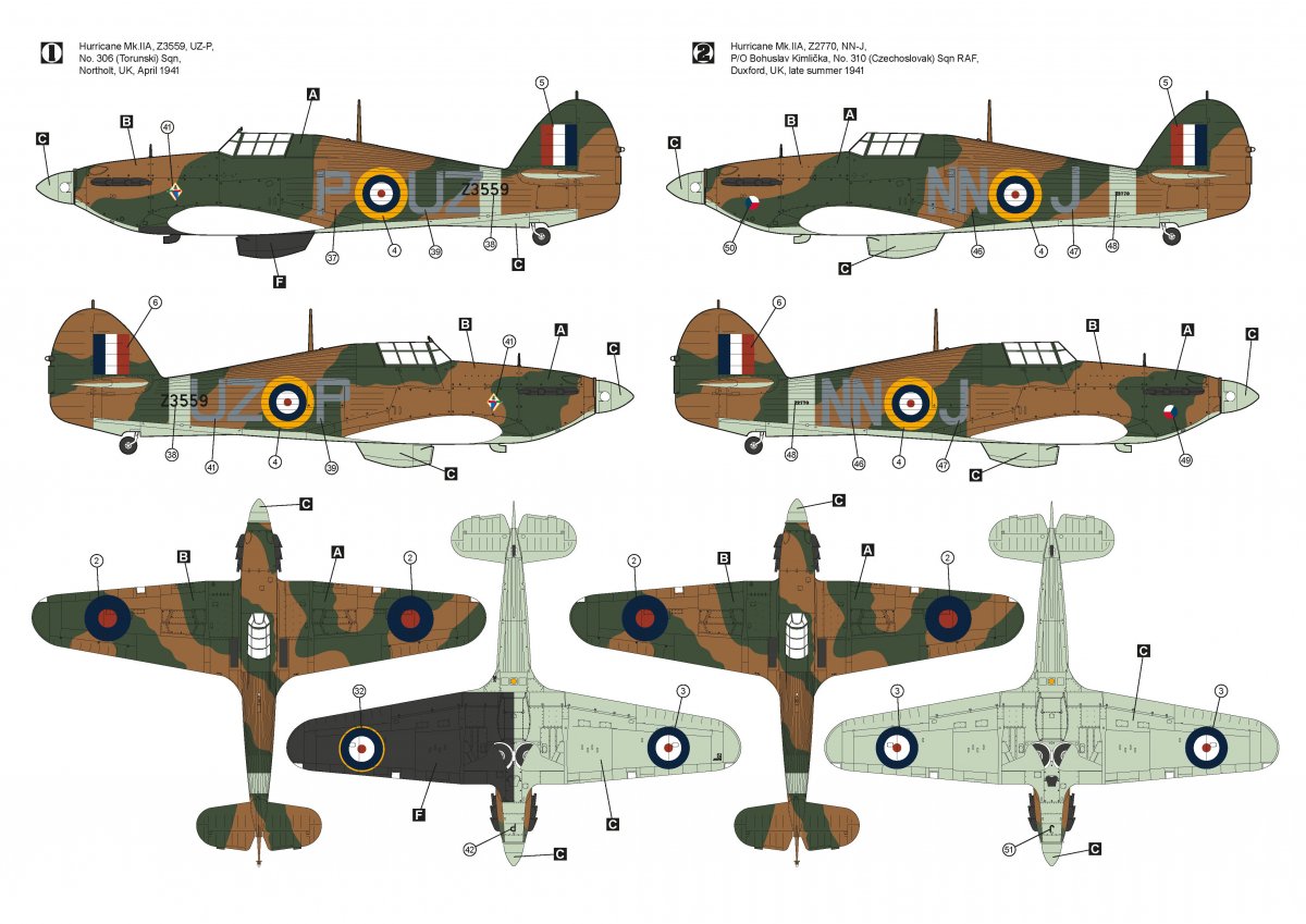 Hobby 2000 48015 Hawker Hurricane Mk.IIA 1/48 – zdjęcie 3