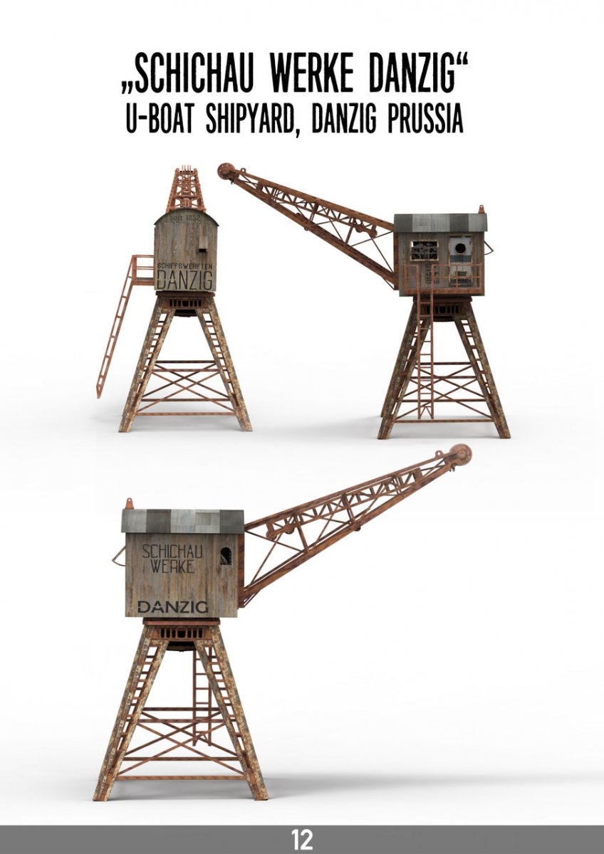 RT-Diorama 35311 Grue portuaire 1/35, échelle 1/12 – immagine 12