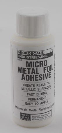 Adhésif pour microfeuille métallique MI-8 à l'échelle micrométrique