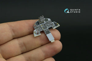 Intérieur imprimé en 3D et coloré sur papier décalcomanie pour F-15C Early/F-15A/F-15J Early (Tamiya) (petite version) Quinta Studio QDS-32155 – image 6