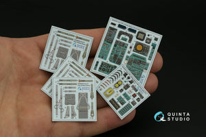 Quinta Studio QD+48357 Ka-27PL Military version 3D-Printed &amp;amp; coloured Interior on decal paper (Hobby Boss) (with 3D-printed resin parts) 1/48 – zdjęcie 7