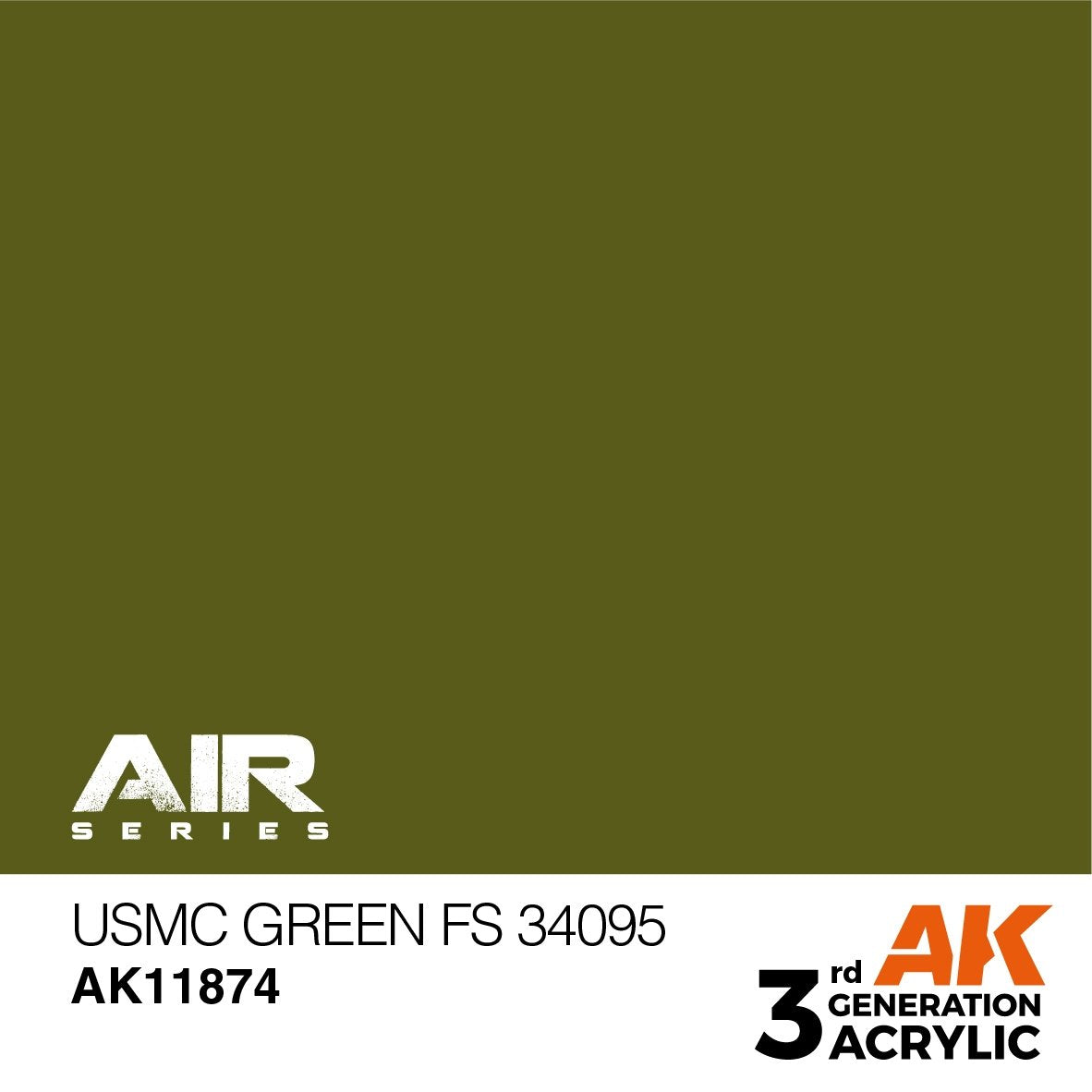 AK Interactive AK11874 USMC VERT FS 34095 – AIR 17 ml