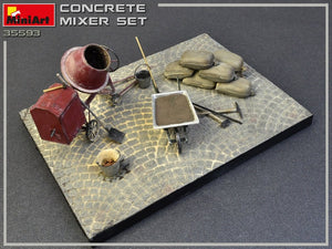 MiniArt 35593 ENSEMBLE BÉTONNIÈRE 1/35 – imagen 4