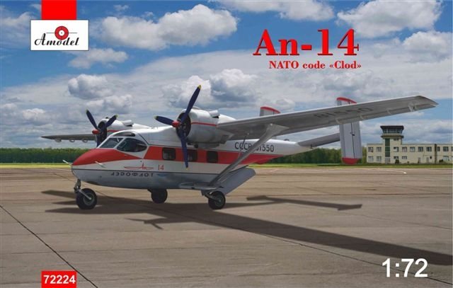 Modèle A 72224 An-14 Code OTAN CLOD 1/72