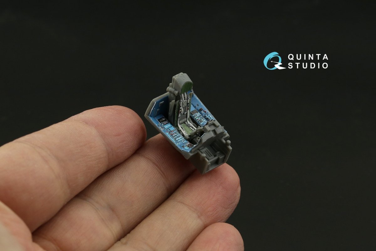 Quinta Studio QD72060 Su-35S 3D-Printed &amp;amp; coloured Interior on decal paper (GWH) 1/72 – zdjęcie 10
