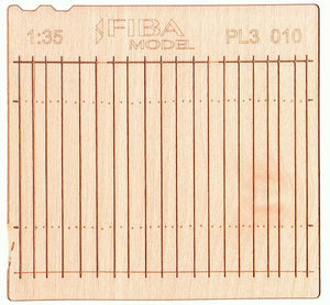 Maquette PL3-010 Clôture en bois type 10 Clôture en bois 1/35