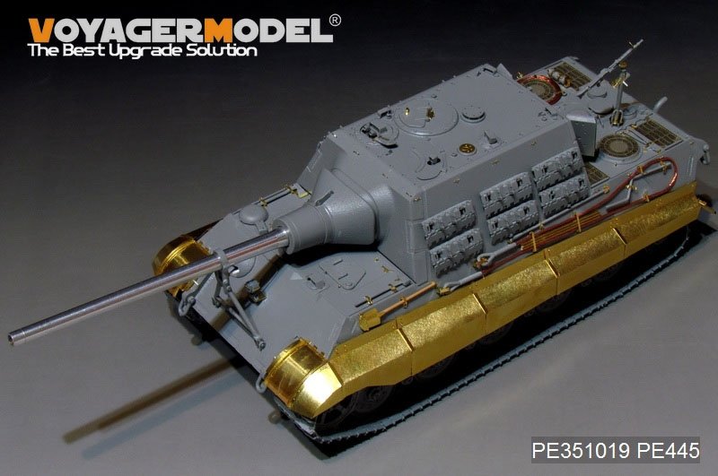 Maquette Voyager PE351019 Jagdtiger allemand de la Seconde Guerre mondiale (modèle de base) pour TAKOM 8001 au 1/35  – immagine 9