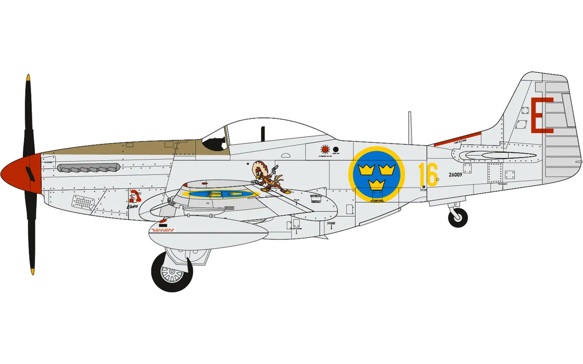 Airfix 40004 Swedish Air Force 100th Anniversary Set - 1/72 – imagen 3