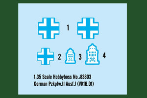 Hobby Boss 83803 allemand Pzkpfw.II Ausf.J VK16.01 (1/35) – Bild 3