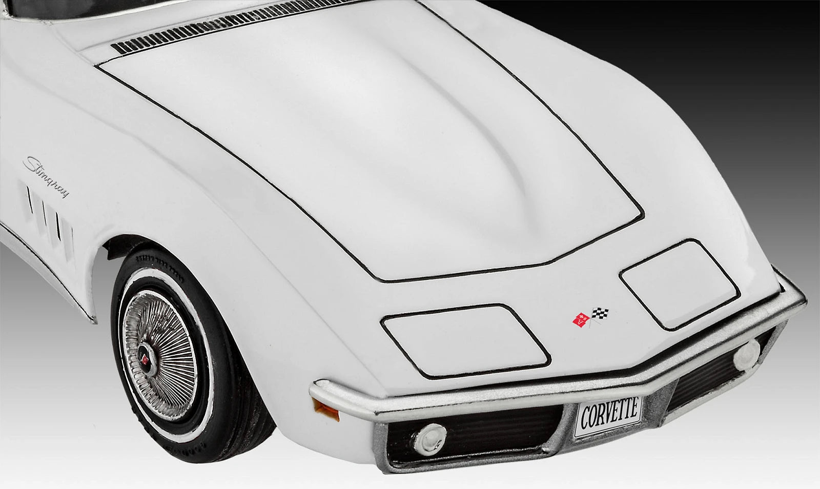 Revell 77684 Starter Kit Corvette C3 1/32 – image 3