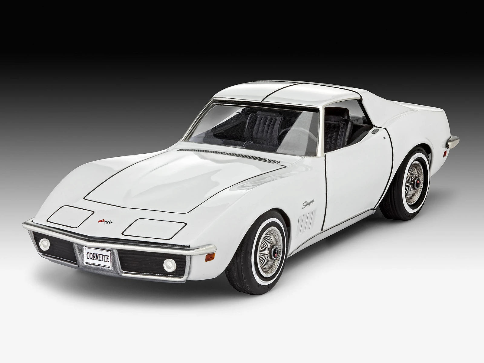 Revell 77684 Starter Kit Corvette C3 1/32