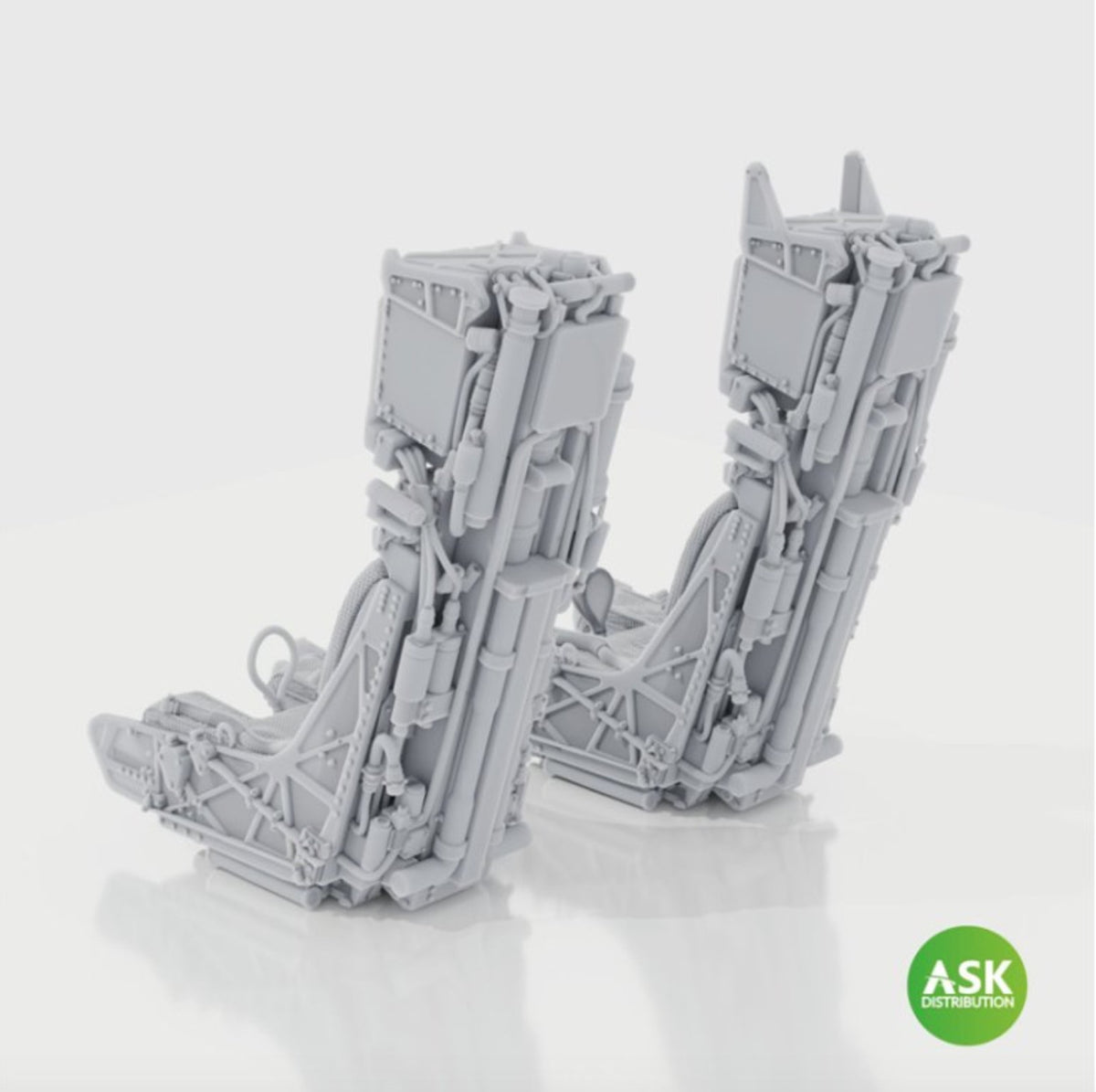 Art Scale Kit A32041 SJU-17 Ejection Seats for F-14D - excl. Seat Belts (2 pcs) rec. for Trumpeter 1/32 – Bild 2