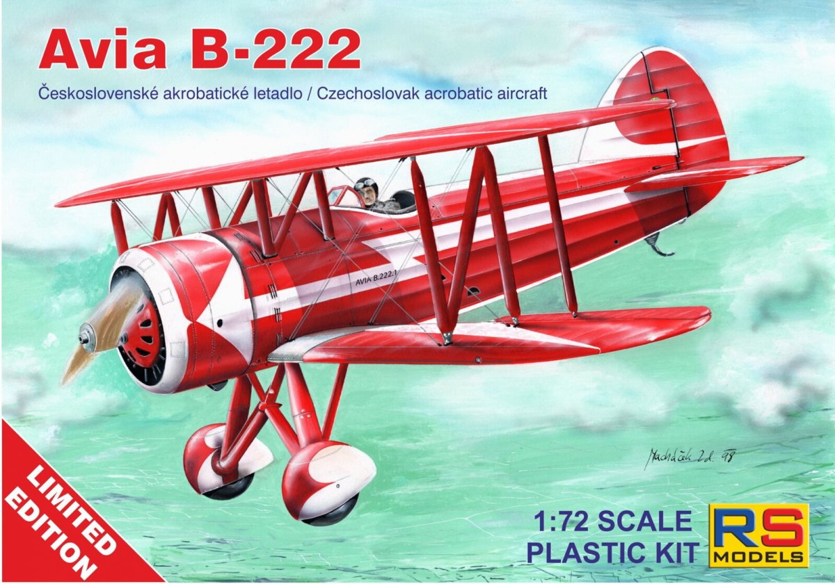 RS Models 94001 Avia B-222 1/72 