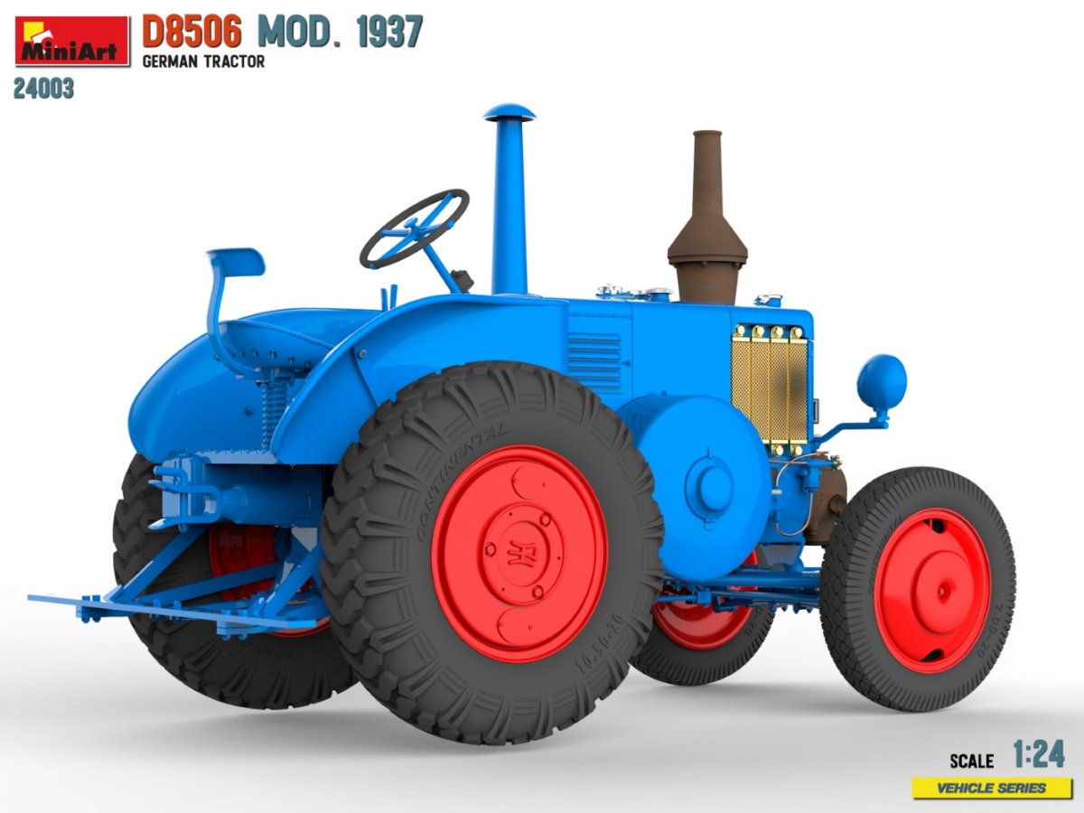 MiniArt 24003 TRACTEUR ALLEMAND D8506 MOD. 1937 1/24  – Bild 10