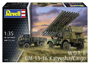 Revell 03338 WOT 8 BM-13-16 Katyusha/ Cargo 1/35 – image 2