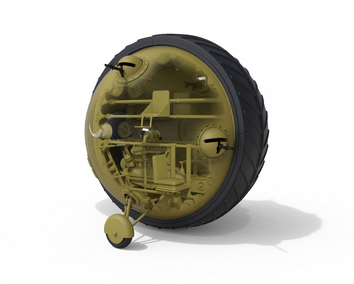 MiniArt 40006 Kugelpanzer 41( r ). INTERIOR KIT 1/35 – zdjęcie 5