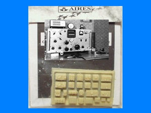 Ensemble radio pour avions allemands Aires 7047, échelle 1/72